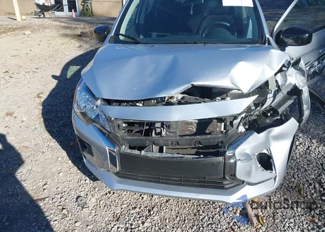 2024 Mitsubishi Mirage Black Edition из США, поврежденный, VIN ML32AWHJXRH006749